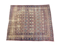 Antique Lavar Kerman Rug  18' 2" x 16' 2"