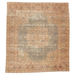 Antique Lavar Kerman Rug 7'0" x 7'8''