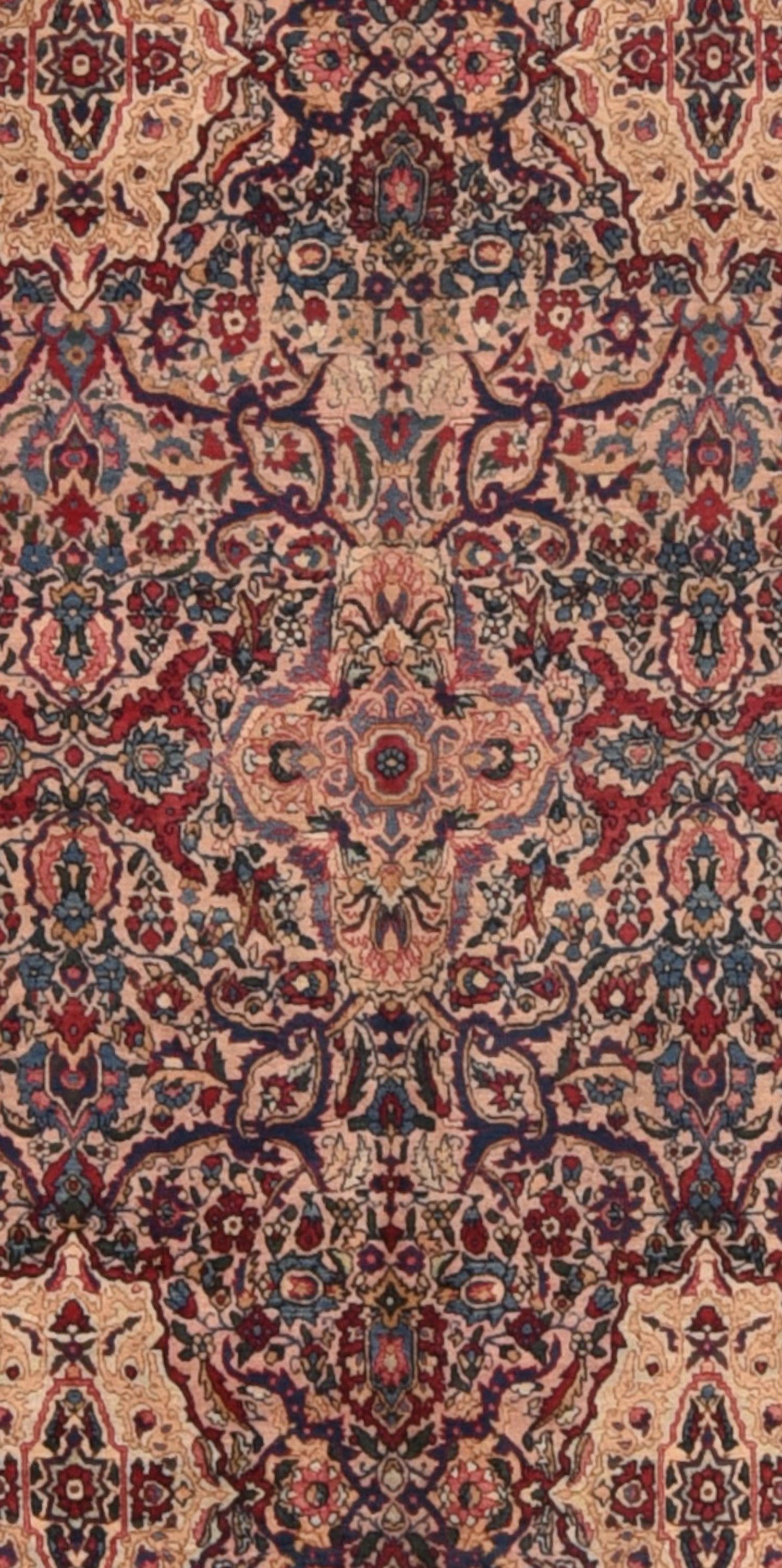 Noué à la main Antiquities Lavar Kerman Rug 8'11'' x 11'11'' en vente