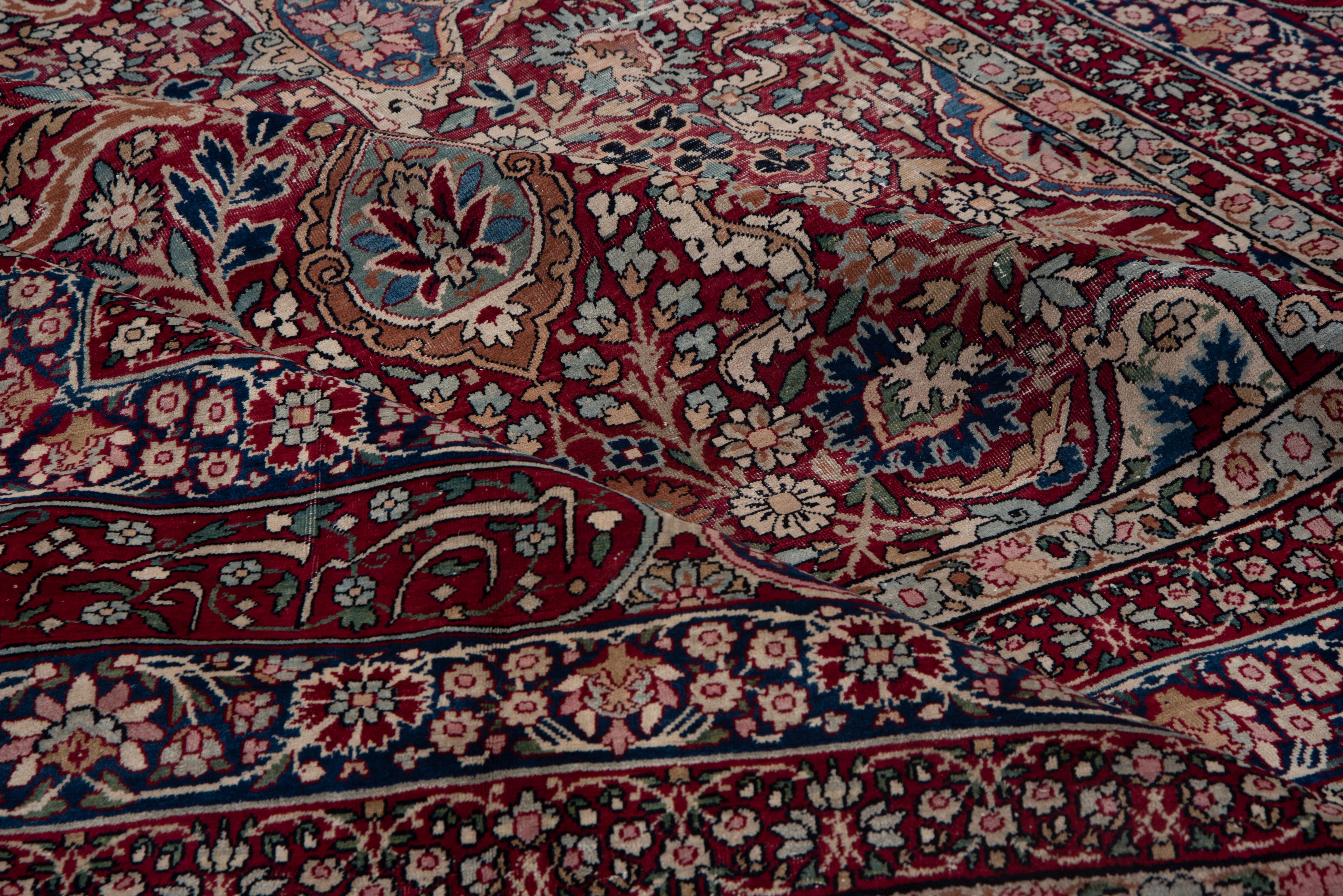 Persian Antique Lavar Kerman Rug For Sale