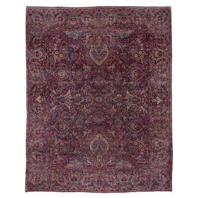 Antique Kerman Rug For Sale at 1stDibs