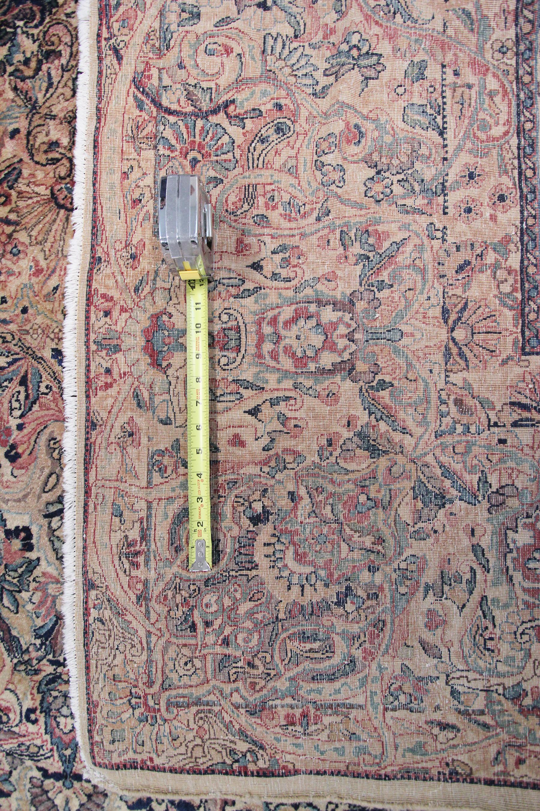 Antique Lavar Kerman Rug Rug Antique Persian Rug Persian Lavar Rug, 1890 For Sale 6