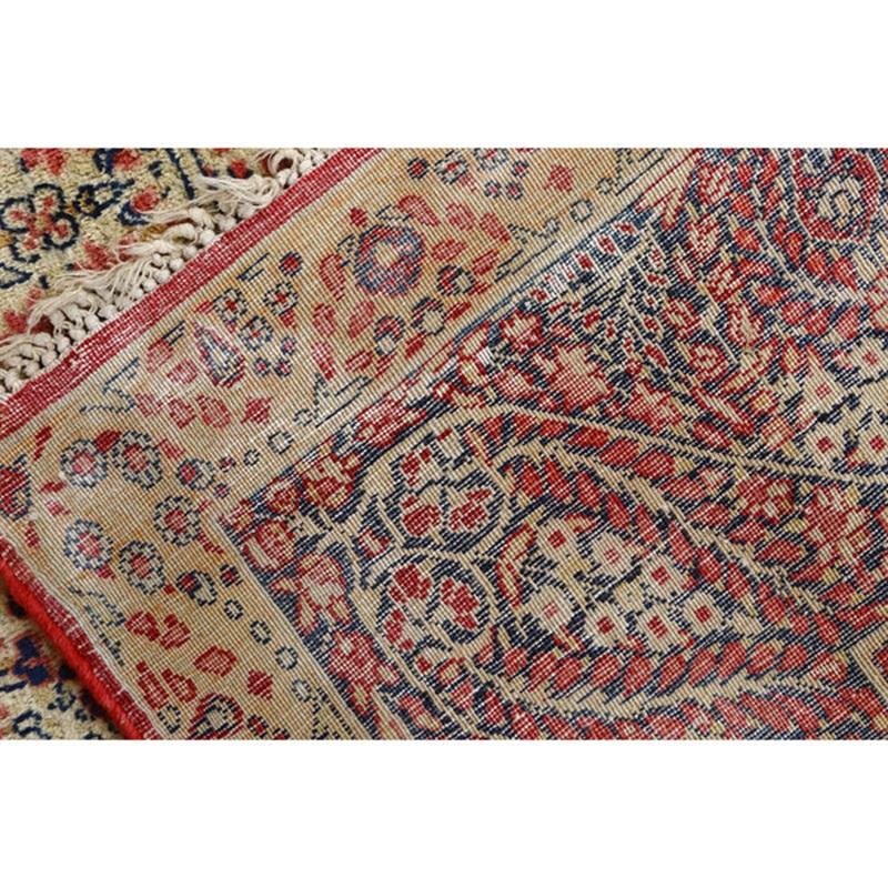 Persian Antique Lavar Pair Rug in Cotton - Size: 7'9x4'9 For Sale