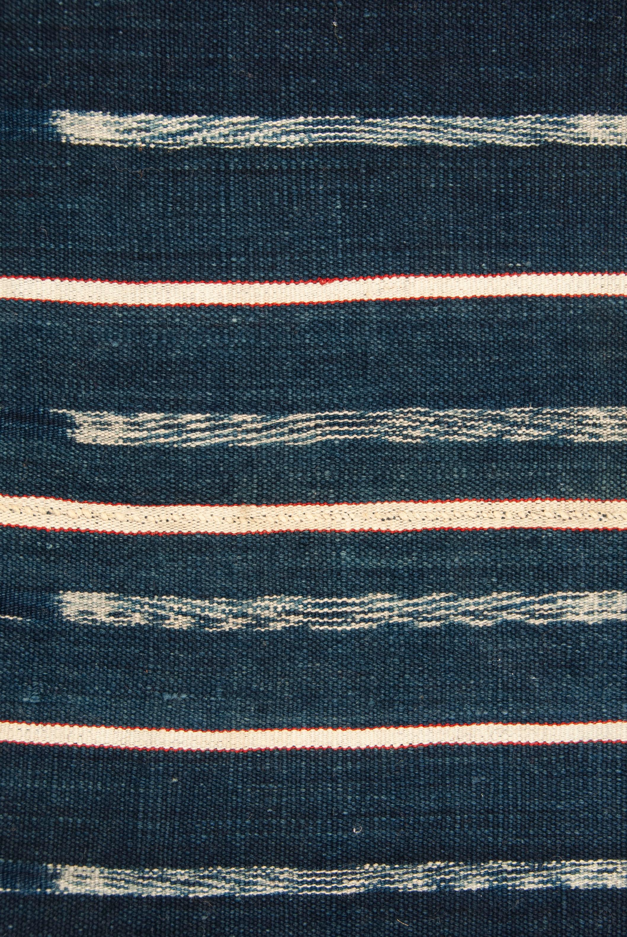 20th Century Antique Lawa Woman’s Ikat Skirt Cloth, Thailand For Sale