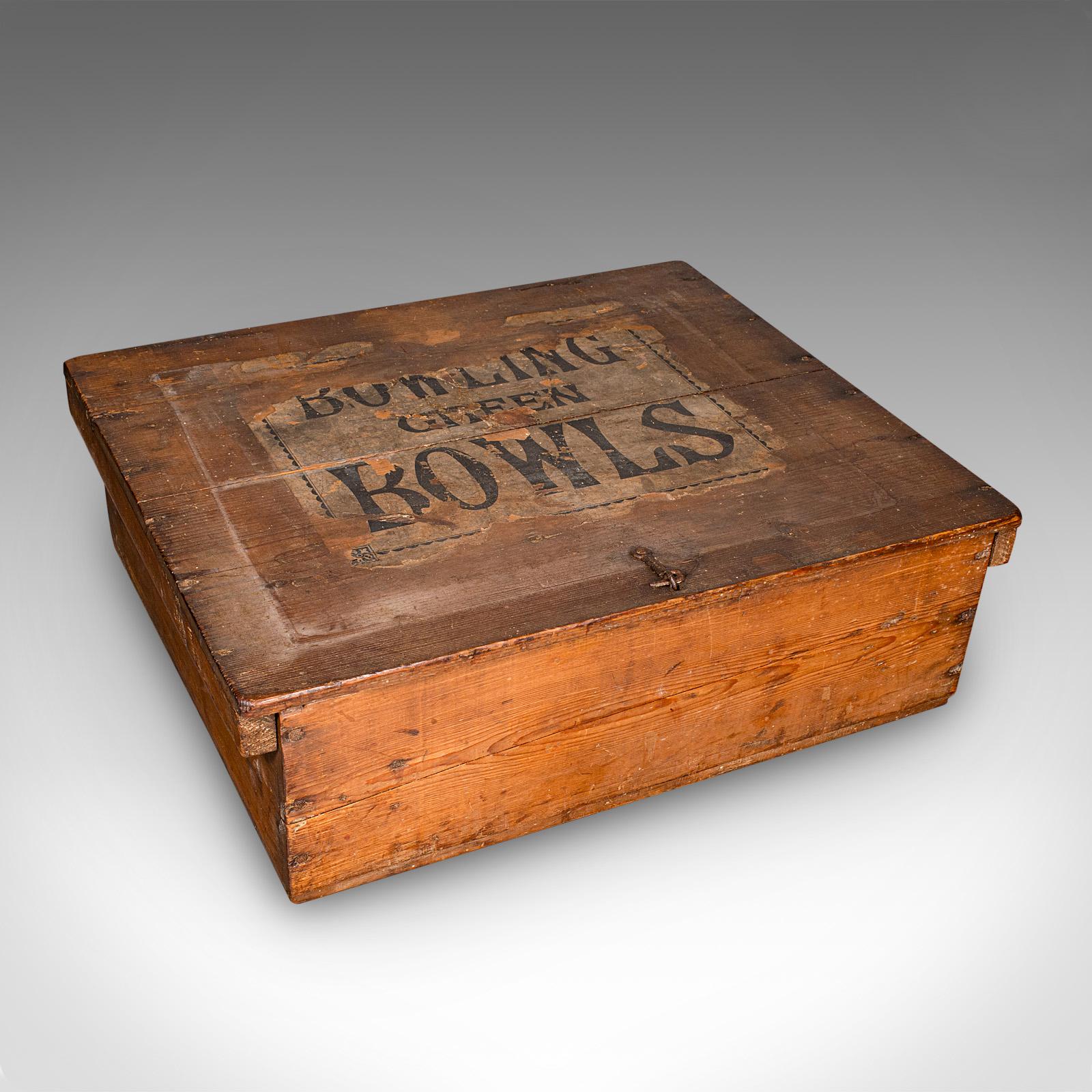 Jeu de boules de gazon ancien, anglais, Woods, valets en céramique, jeu de jardin, édouardien en vente 4