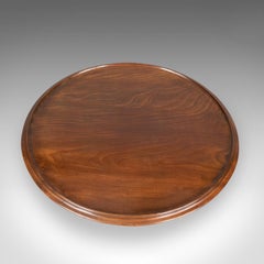 Antique Lazy Susan, English, Georgian, Mahogany, Turntable, circa 1800