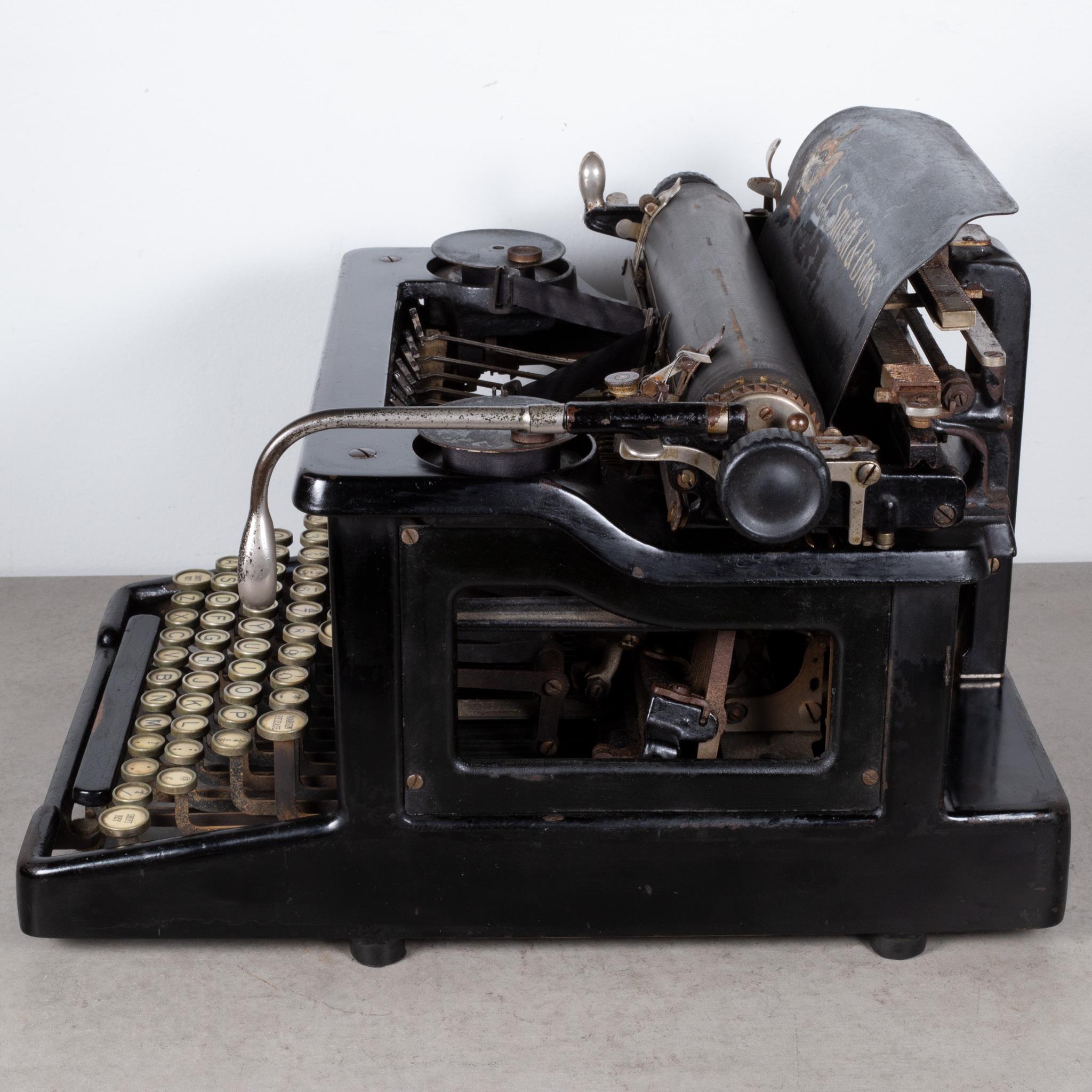 l.c. smith & bros typewriter
