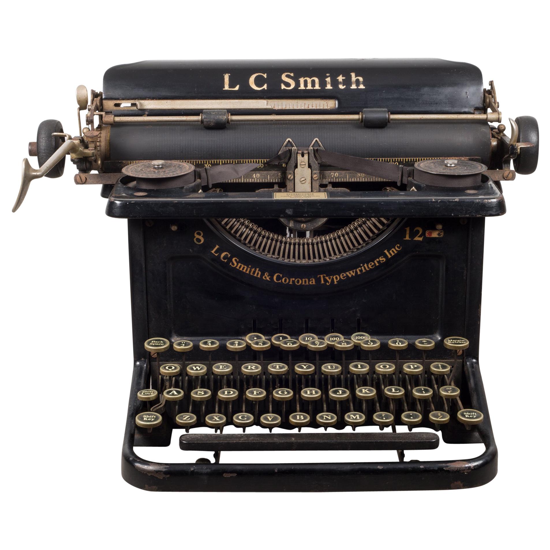 lc smith typewriter 8 lc smith typewriter 8
