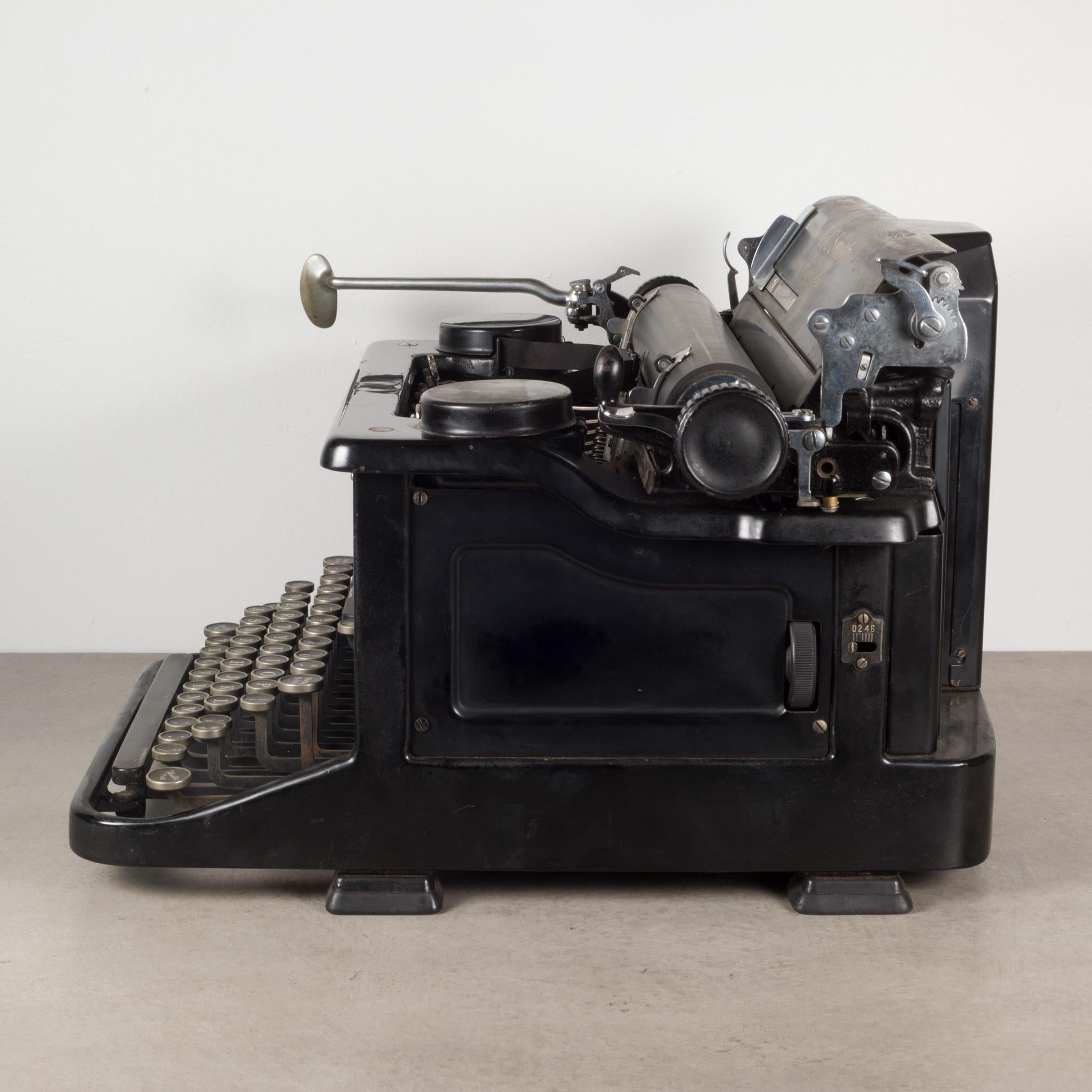 l c smith super speed typewriter