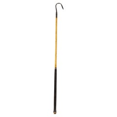 Antique Leather and Steel Fishing Gaff Hook