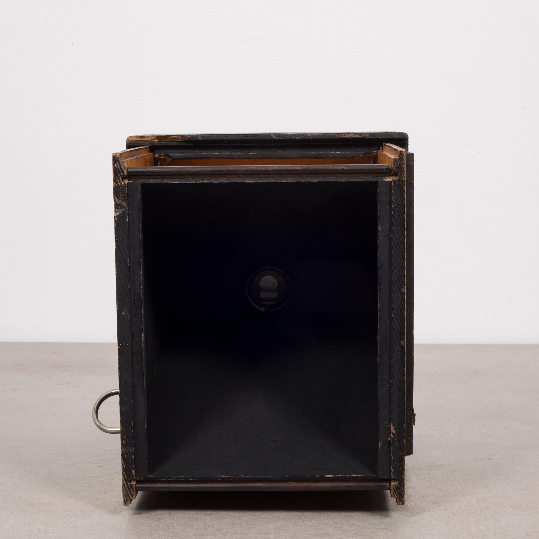 Antique Leather Box Camera, circa 1890-1916 2