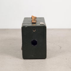 Antique Leather Box Camera, circa 1920