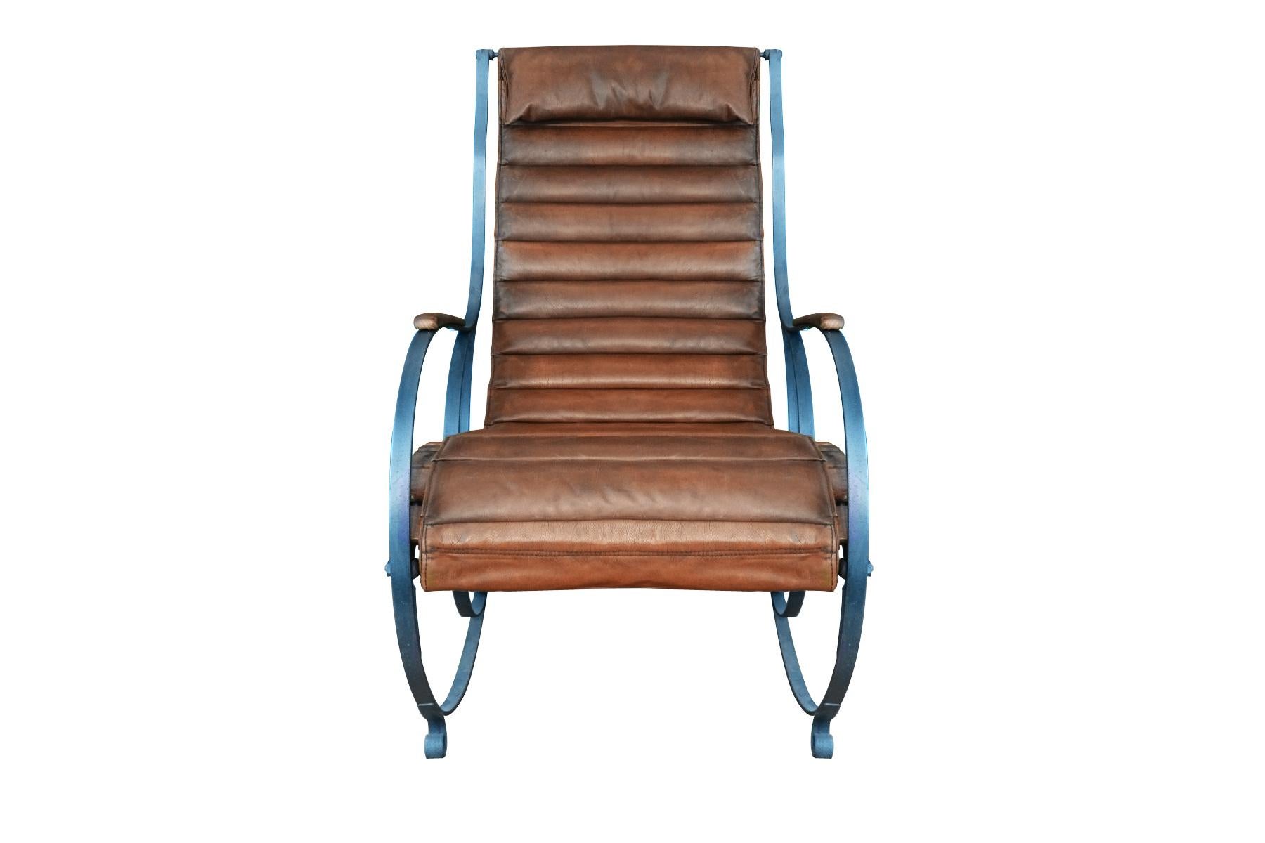 campaign rocking chair