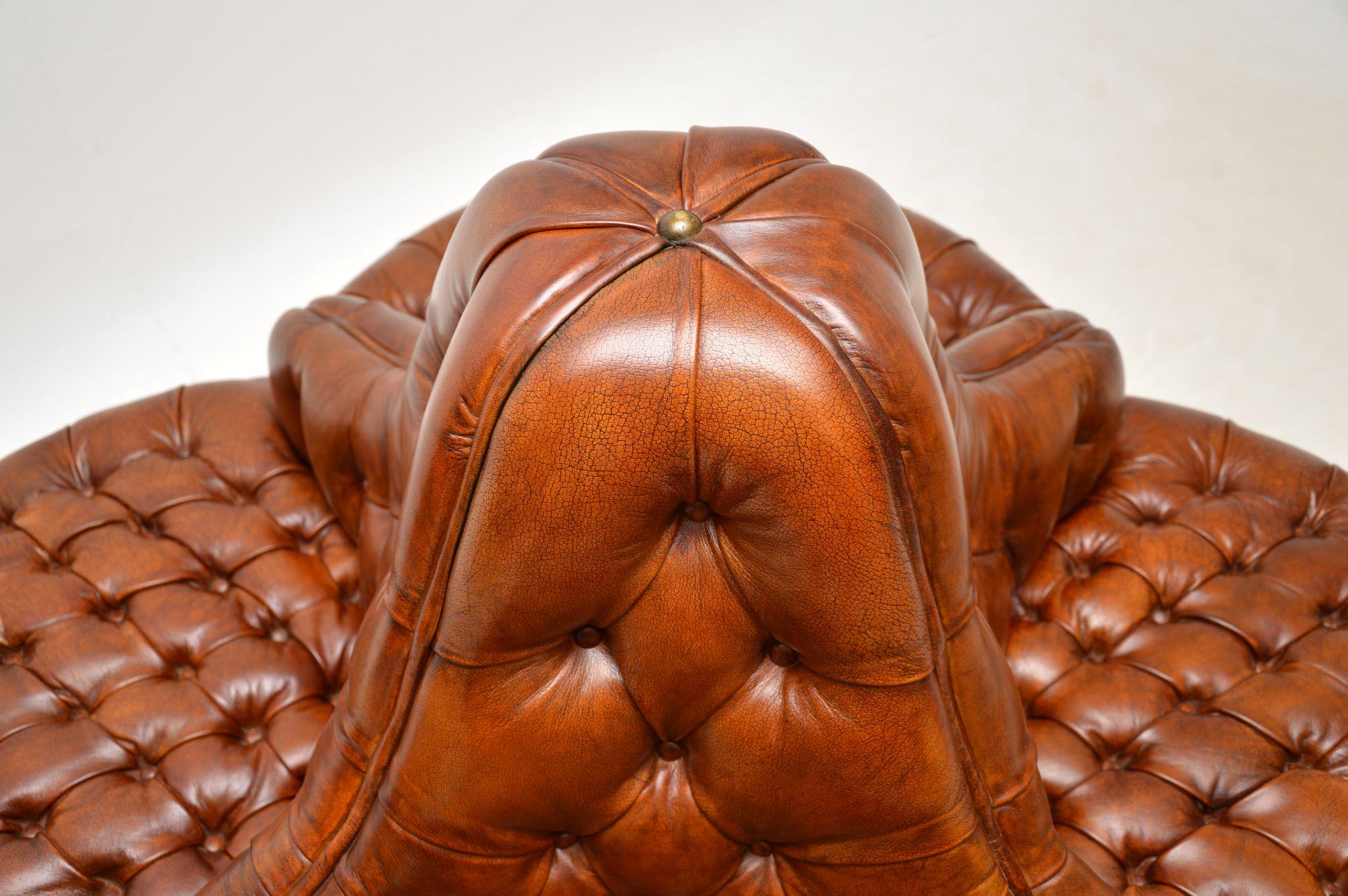 leather conversation sofa