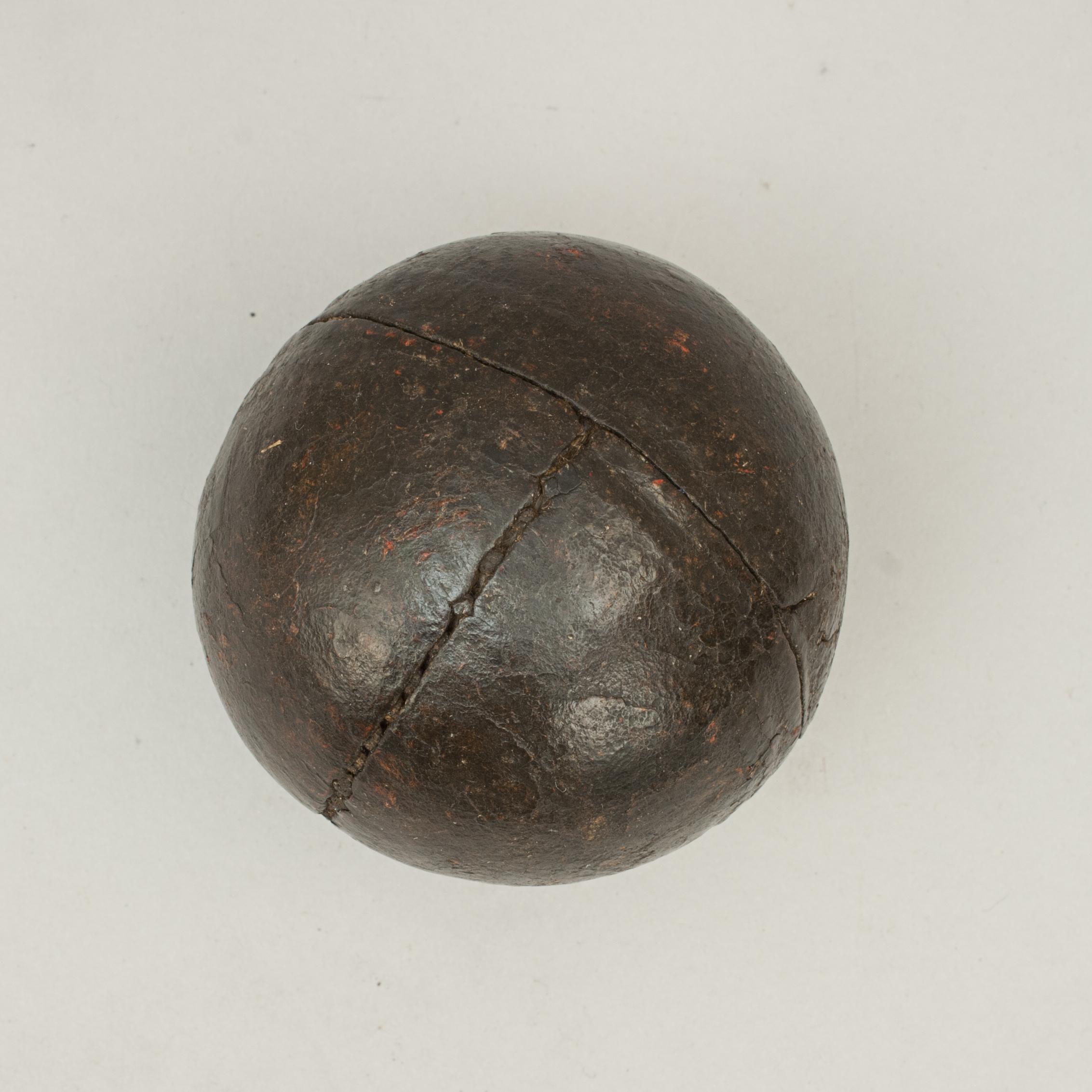 antique cricket ball