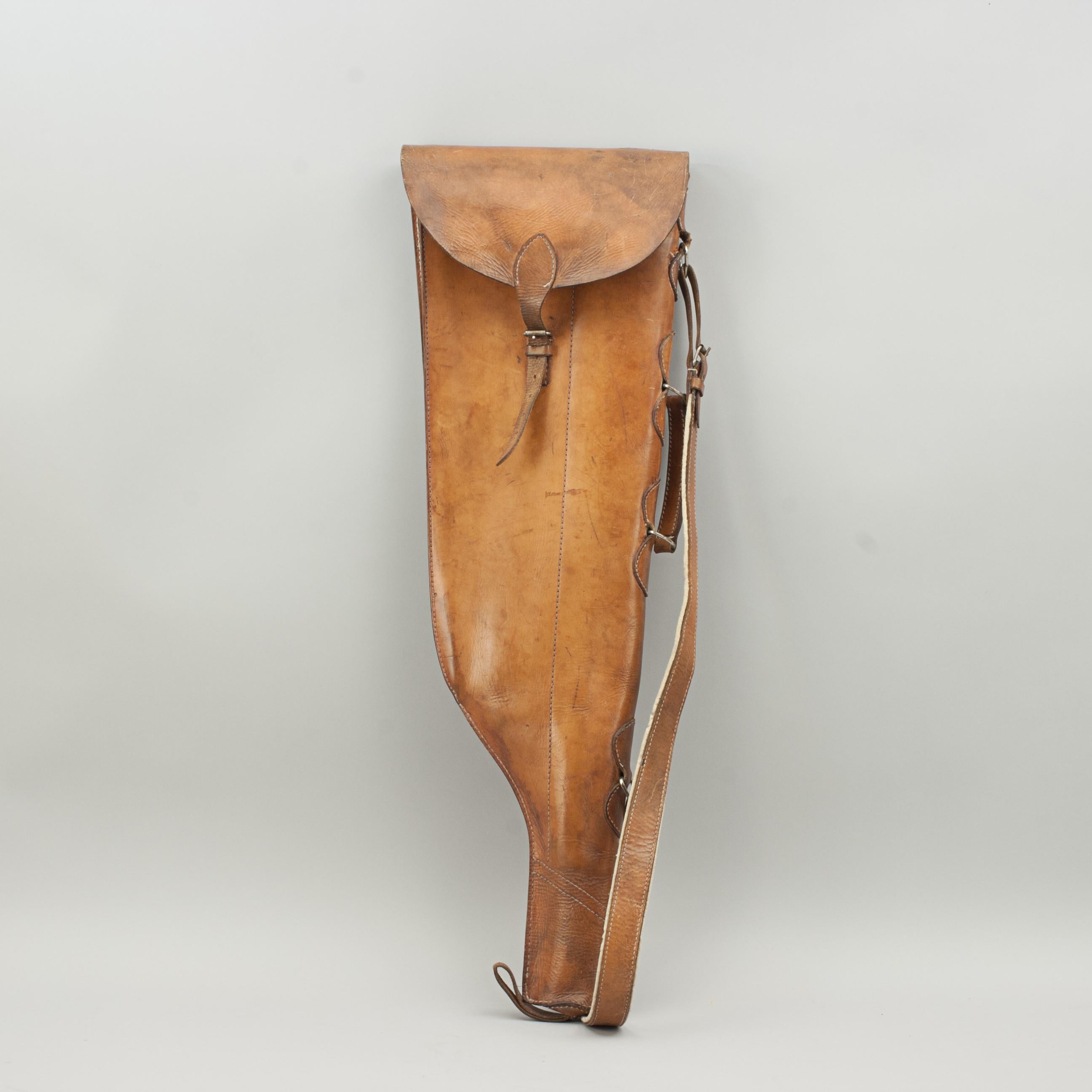 Antique Leather Gun Case, Leg of Mutton 3