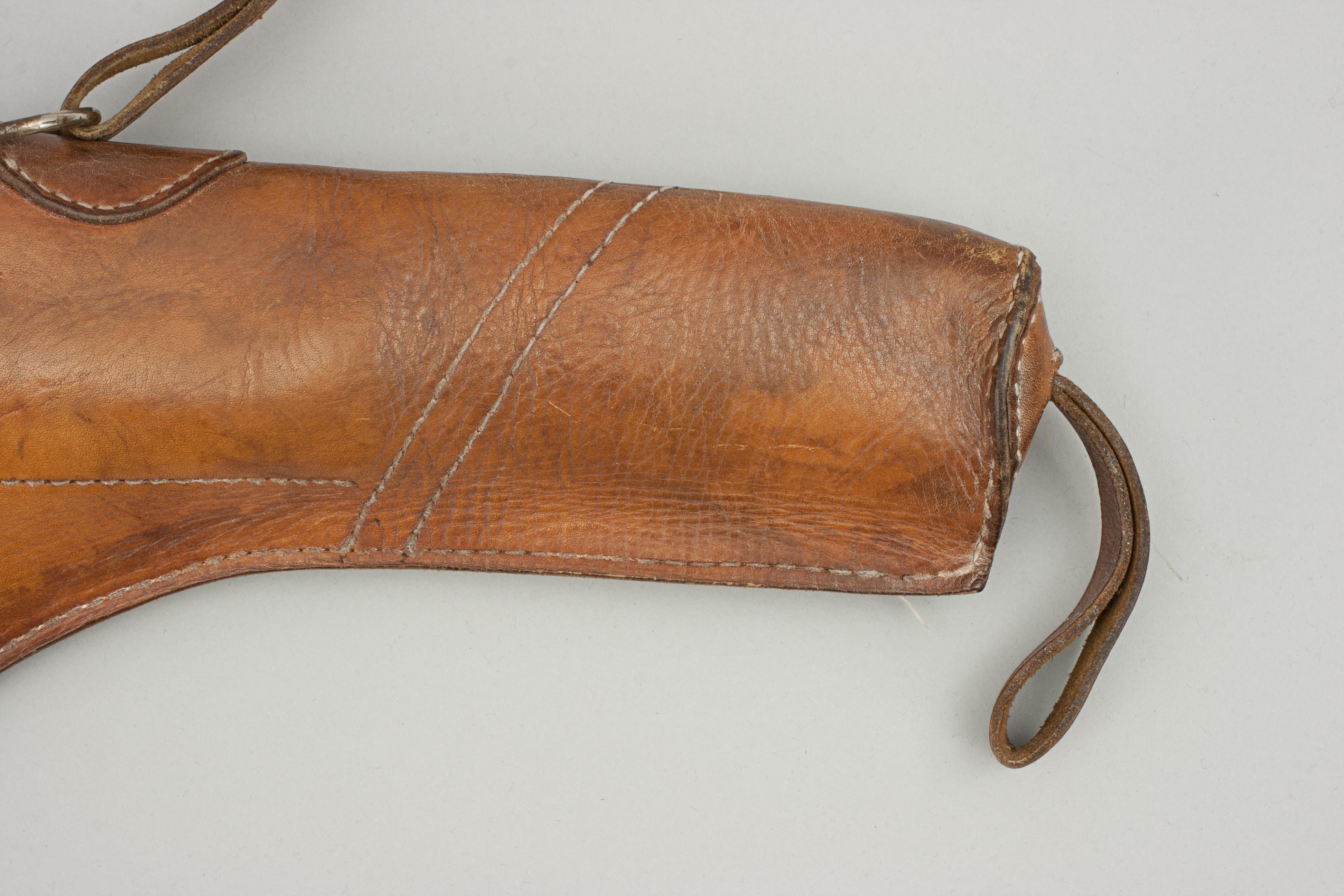 Antique Leather Gun Case, Leg of Mutton 1