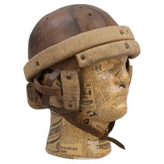 Antique Leather Helmet