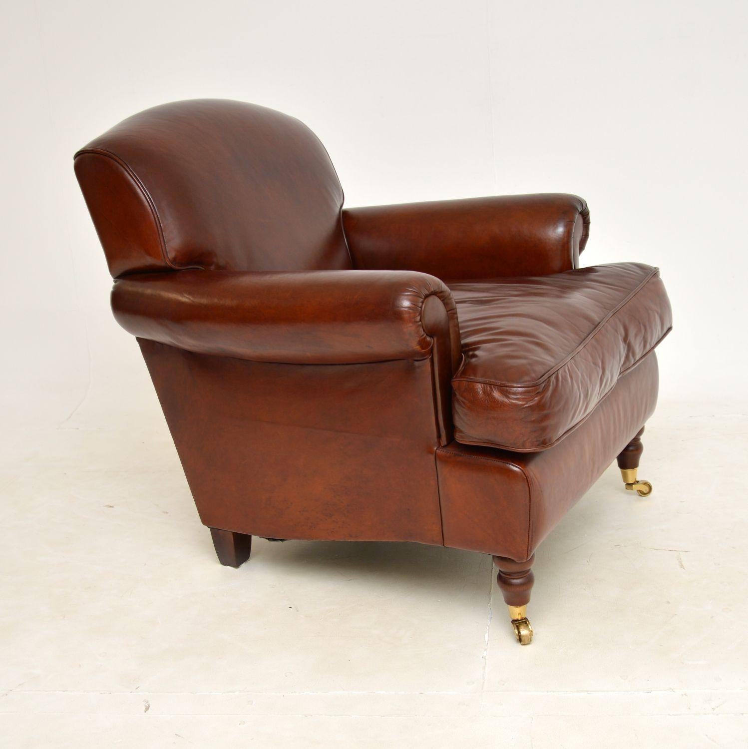 laura ashley leather chair