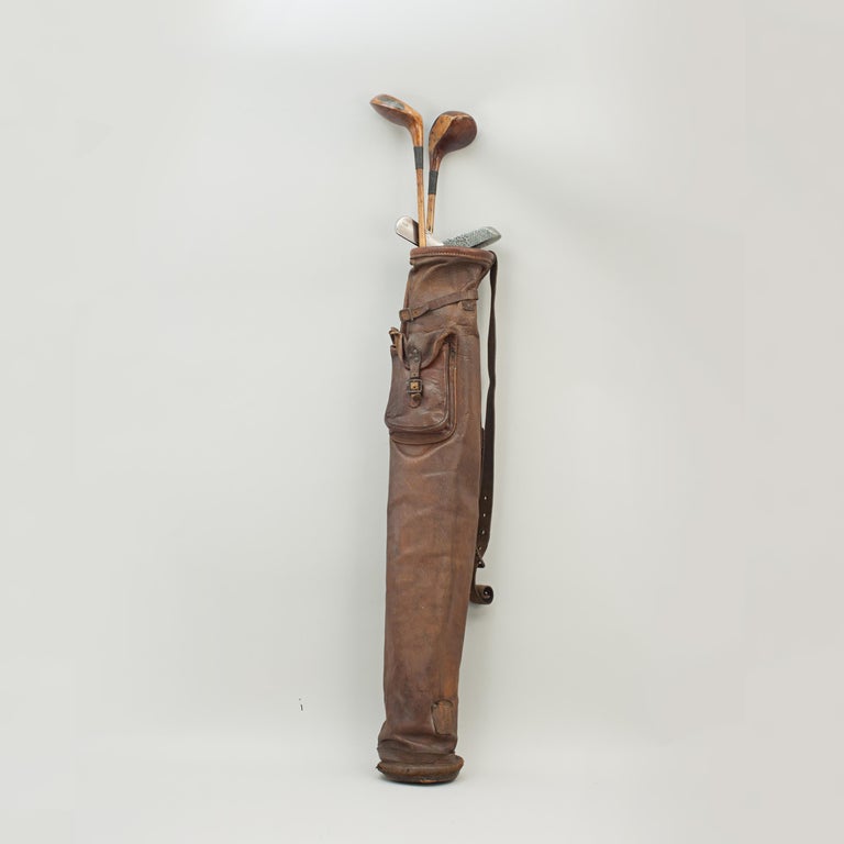 Antique Leather Pencil Golf Bag, circa 1900 at 1stDibs antique golf