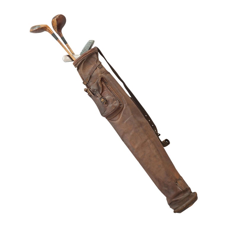 Antique Leather Pencil Golf Bag, circa 1900 at 1stDibs antique golf