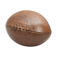 Used Leather Rugby Ball