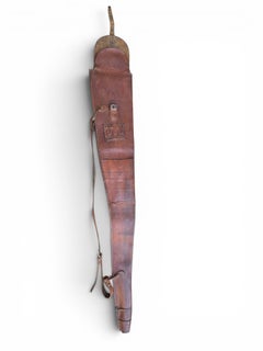 Antique Leather Shotgun Case, Early 20th Century, circa 1900