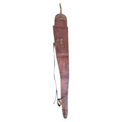 Antique Leather Shotgun Case, Early 20th Century, circa 1900