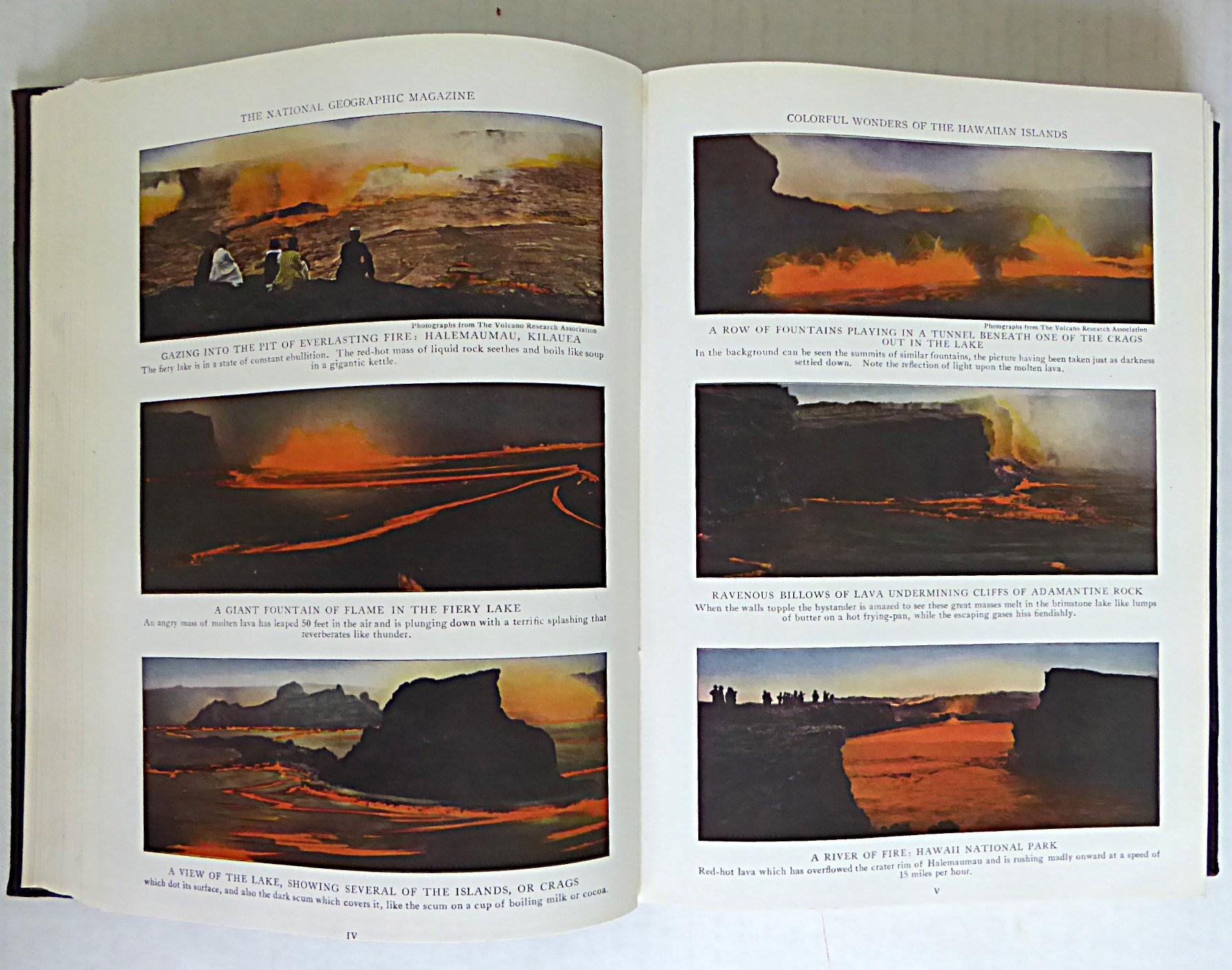 Lomo de cuero antiguo 6 volúmenes Revista National Geographic 1924 1925 y 1926 en venta 10