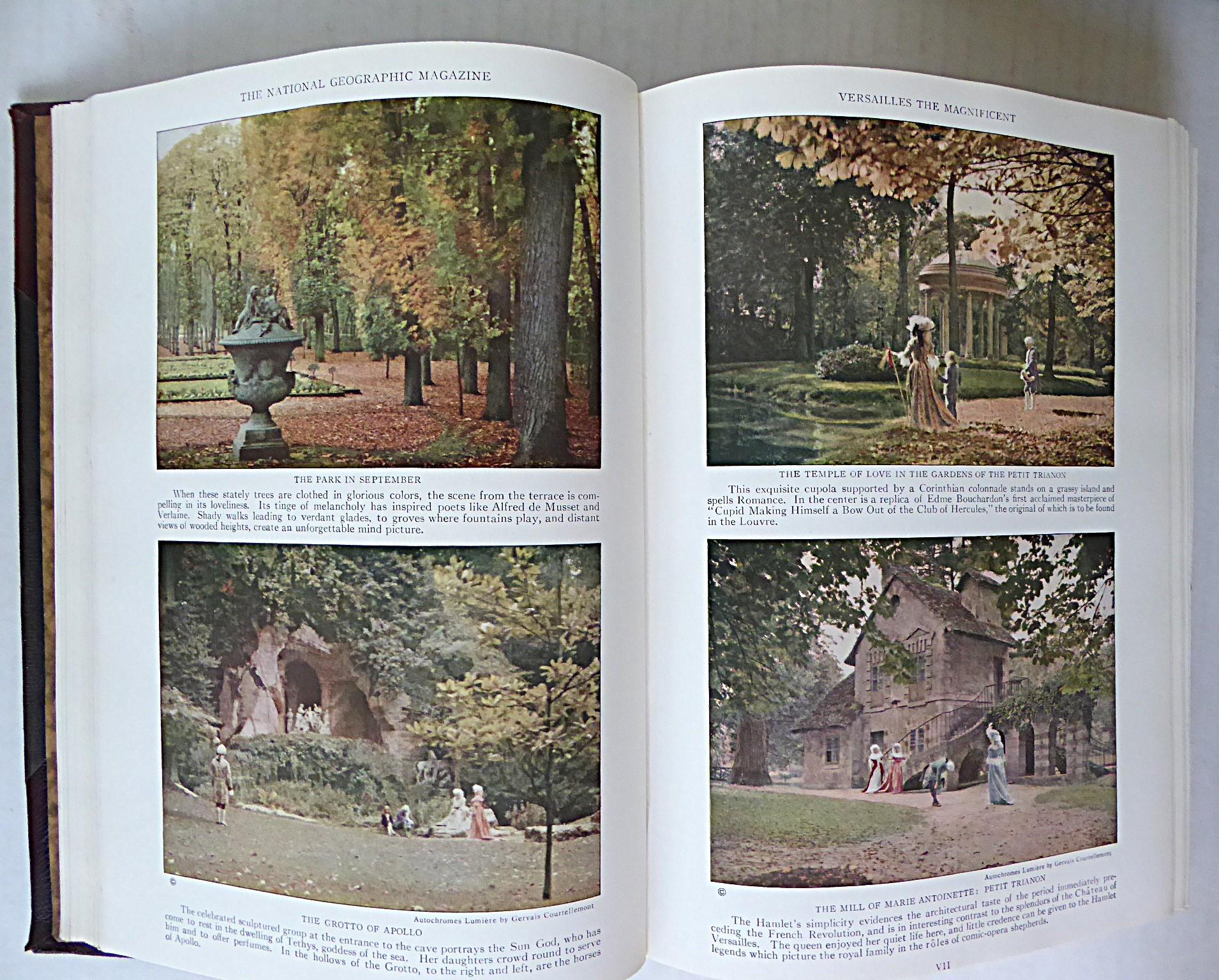 Lomo de cuero antiguo 6 volúmenes Revista National Geographic 1924 1925 y 1926 en venta 11