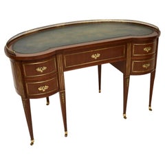 Antique Leather Top Austrian Empire Desk
