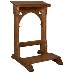 Antique Lectern, Oak, Prayer, Book or Music Stand, Scottish, Gothic, circa  1880 at 1stDibs | prayer stand, namaz stand, prayer stands