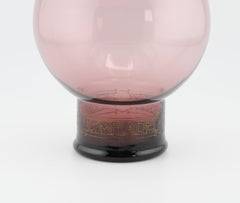 Antico Leerdam 1928 Andries Copier Bicchiere di vetro Olympiade Amsterdam