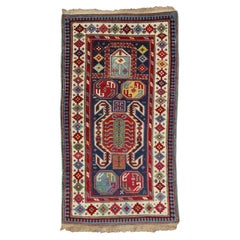 Antique Lenkoran Rug - 19th Century Lenkoran Prayer Rug, Caucasian Rug