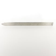 Regla/abridor de cartas antiguo Leonore Doskow de plata de ley