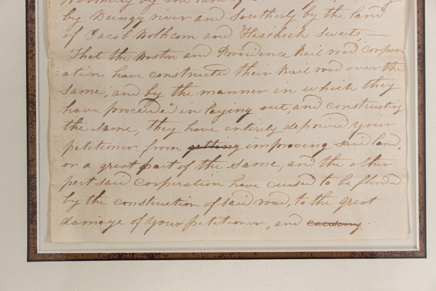 Américain Lettres anciennes avec portrait central ovale dans un cadre en bois en vente