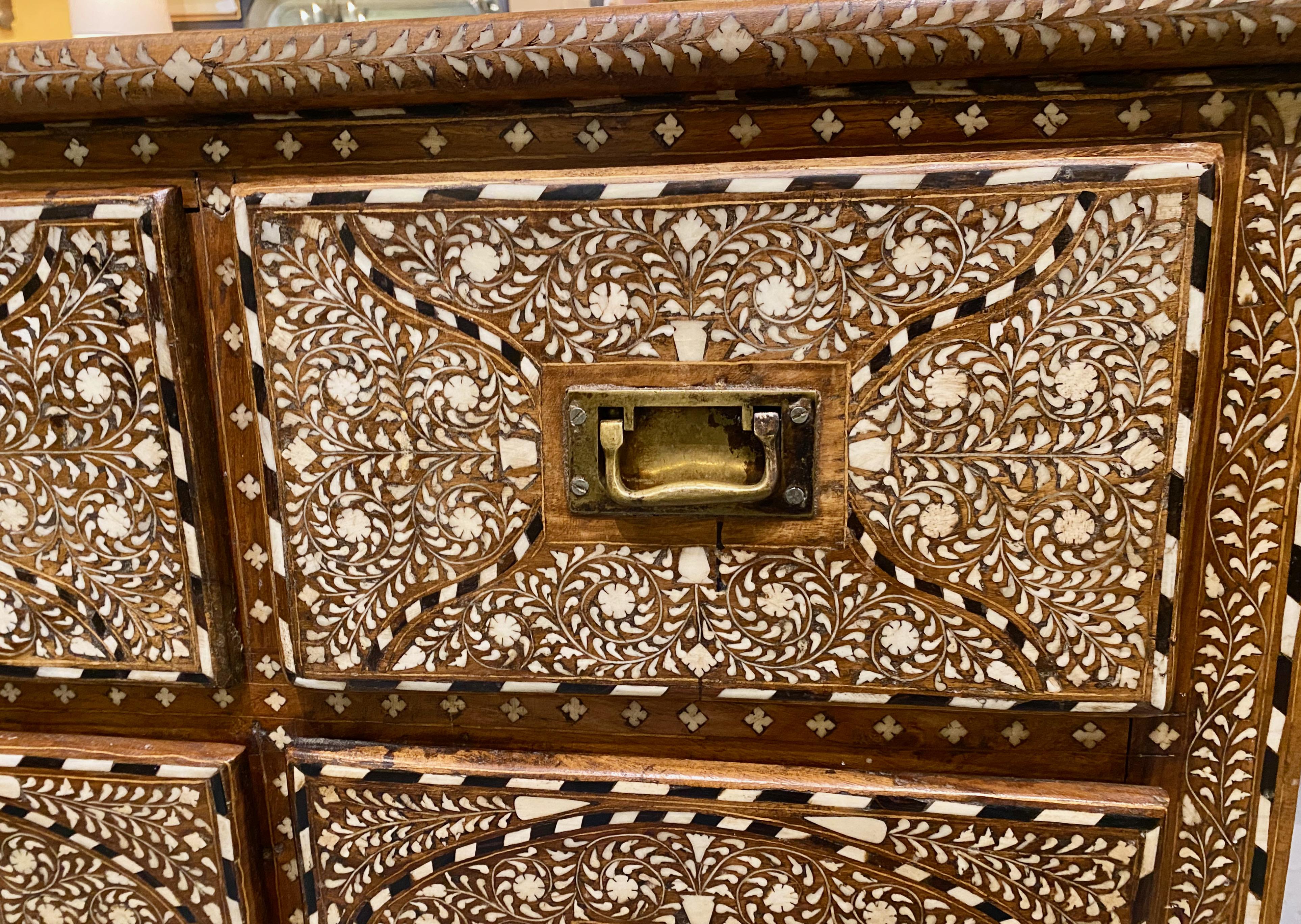 Antique Levantine Inlaid Chest of Drawers For Sale 2
