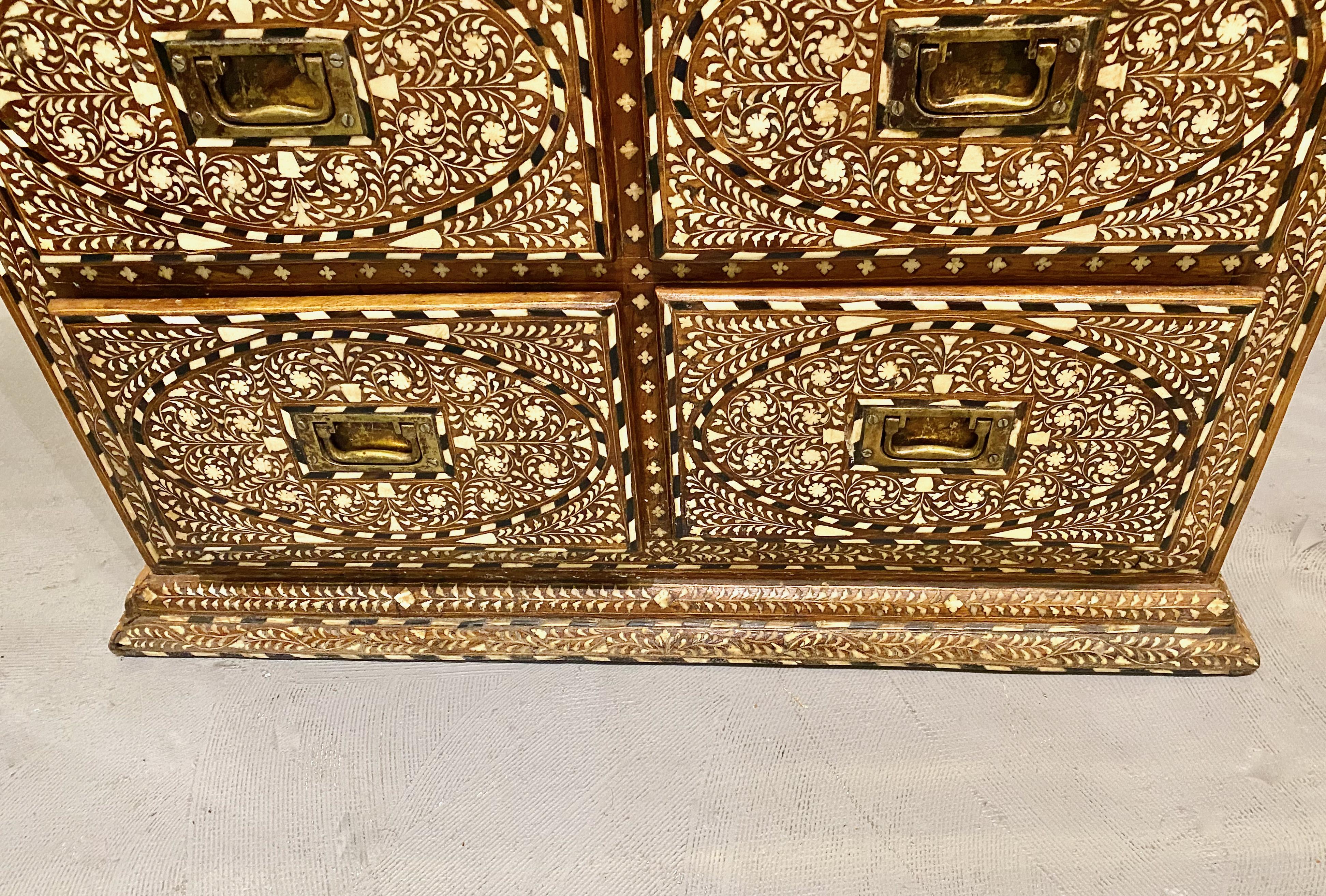 Antique Levantine Inlaid Chest of Drawers For Sale 3