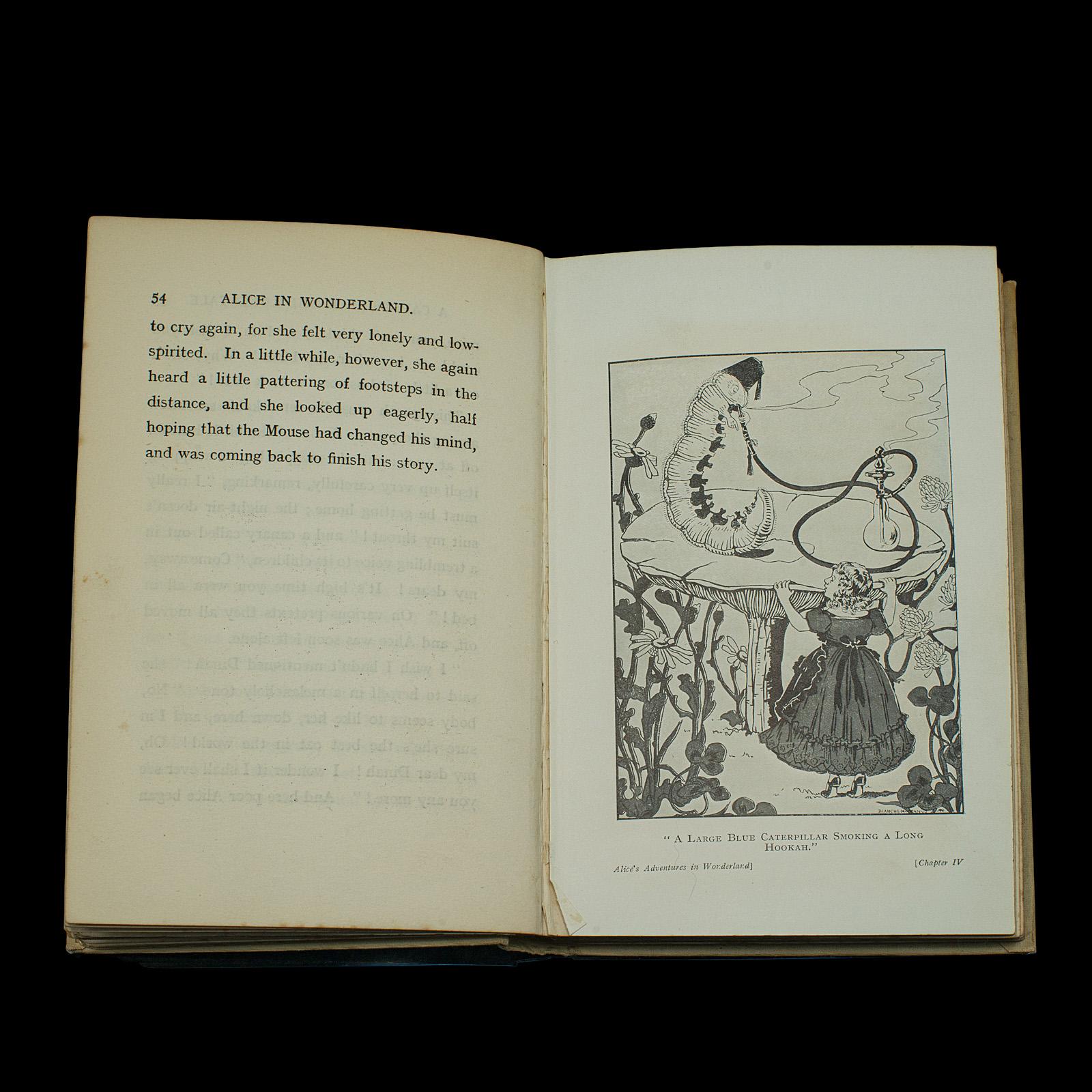 alice in wonderland vintage book