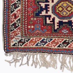 Antique Lezgi Shirvan Rug - Late 19th Century