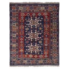 Tappeto antico Lezgi Shirvan - Fine del XIX secolo