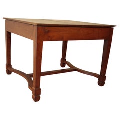 Antique Liberty Italian Dining Table, 1920s Rosewood Solid Wood Extensible
