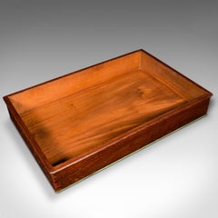 Antique Librarian's Book Tray, English, Tool Slide, Storage, Georgian, C.1800