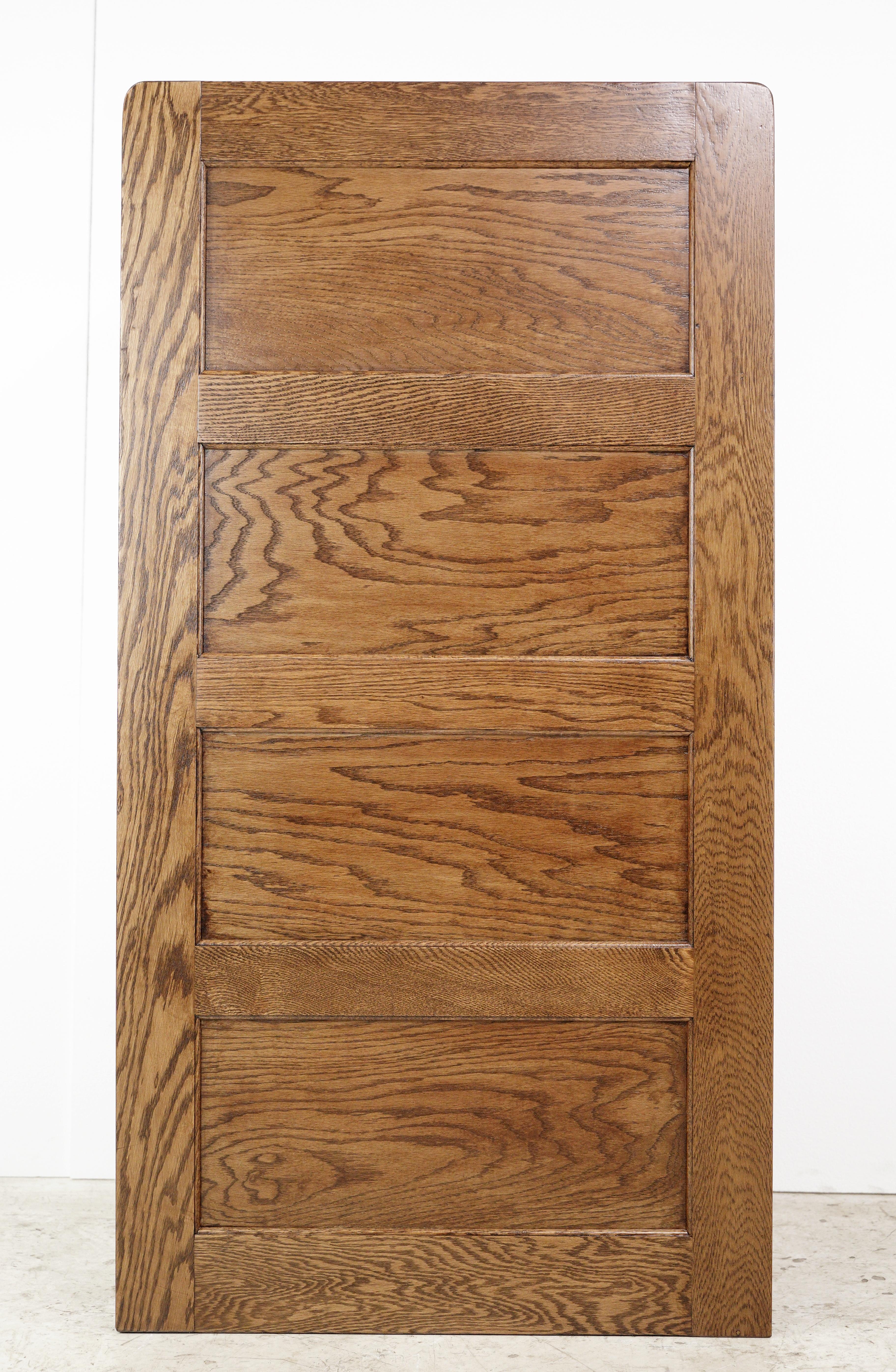 Antique Library Bureau Sole Makers Tiger Oak Wood Filing Cabinet 6