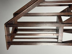 Antique library staircase, circa 1900