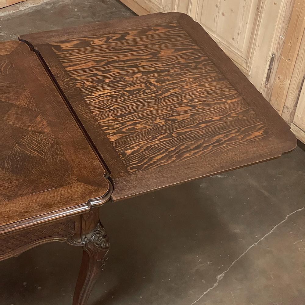 Antique Liegoise Louis XIV Draw Leaf Dining Table For Sale 3
