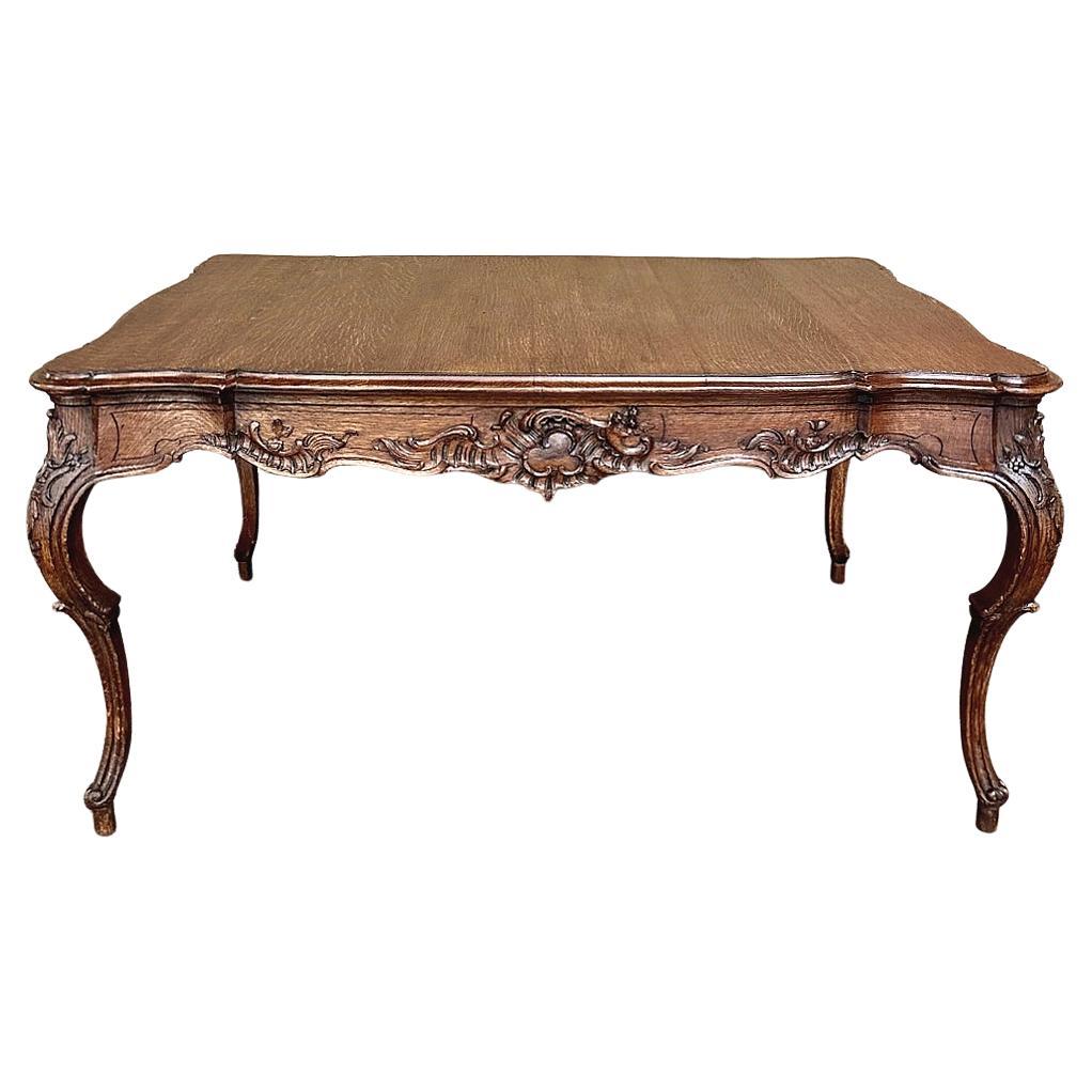 Mesa Antigua Liegoise Estilo Luis XIV