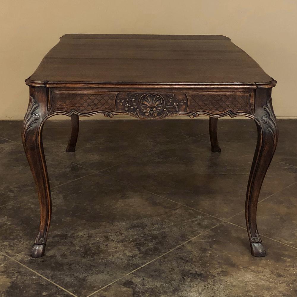 Antique Liegoise Writing Table with 2 Drawers For Sale 2