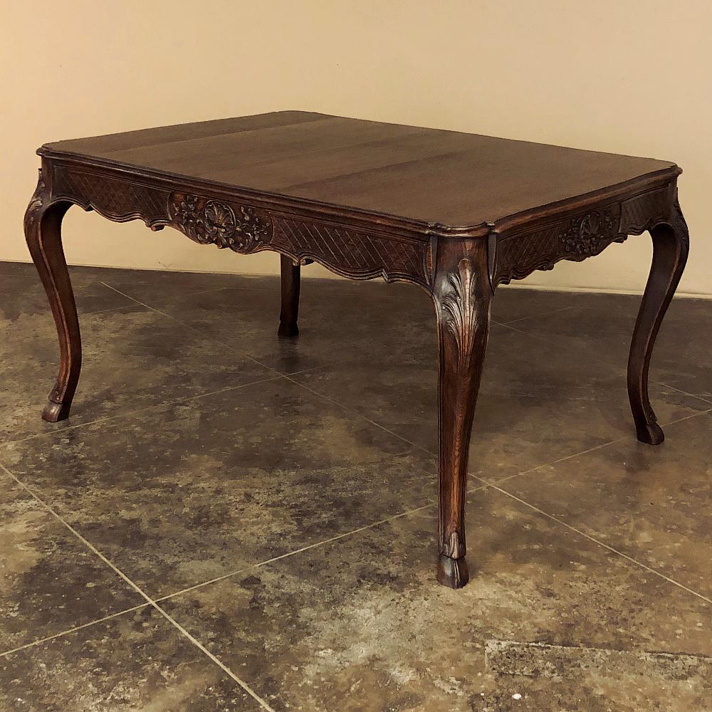 Louis XIV Antique Liegoise Writing Table with 2 Drawers For Sale