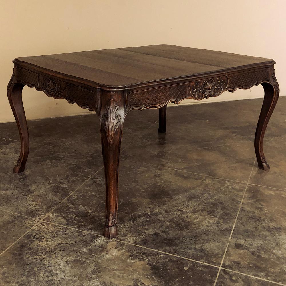 Antique Liegoise Writing Table with 2 Drawers In Good Condition For Sale In Dallas, TX